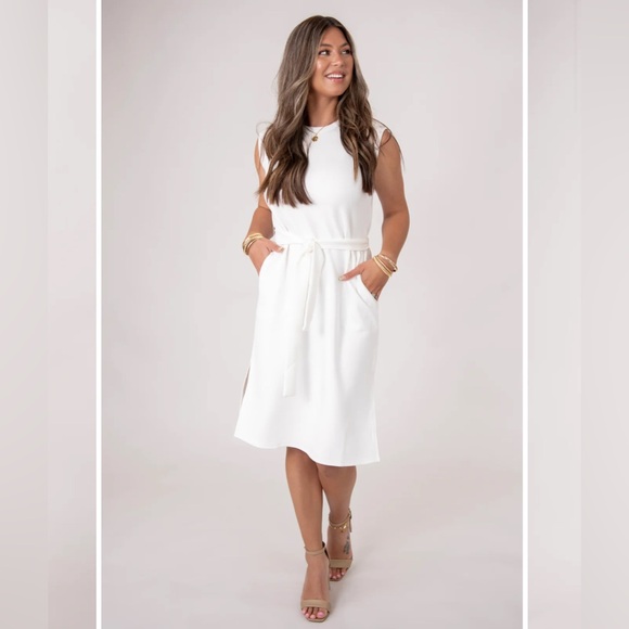 SPANX Dresses & Skirts - spanx AirEssentials Tie Waist Tank Dress